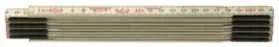 Tommestok (meterstok) 59-2.4-12 mm/mm, 2,4 m og 12 led