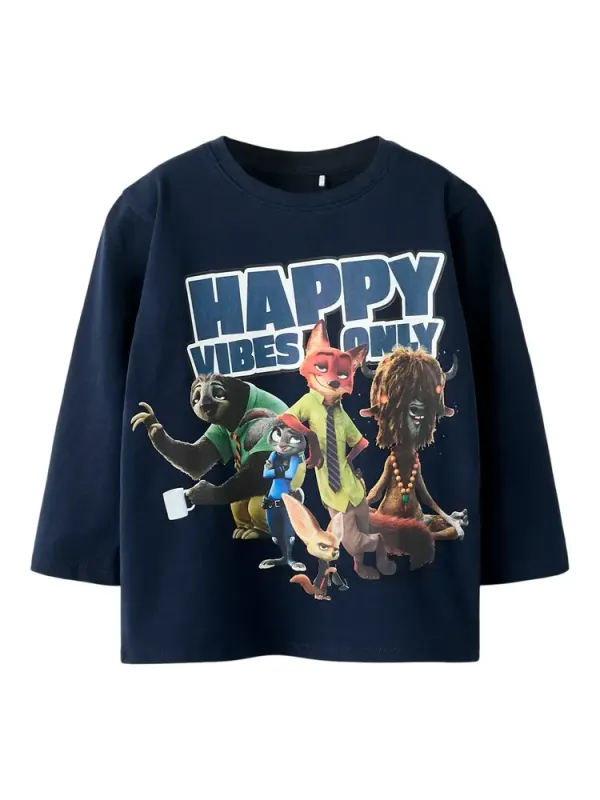 Nomal Zootropolis Trøje - Navy Blazer - 98