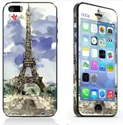 iPhone 5/5S/SE sticker. Paris.