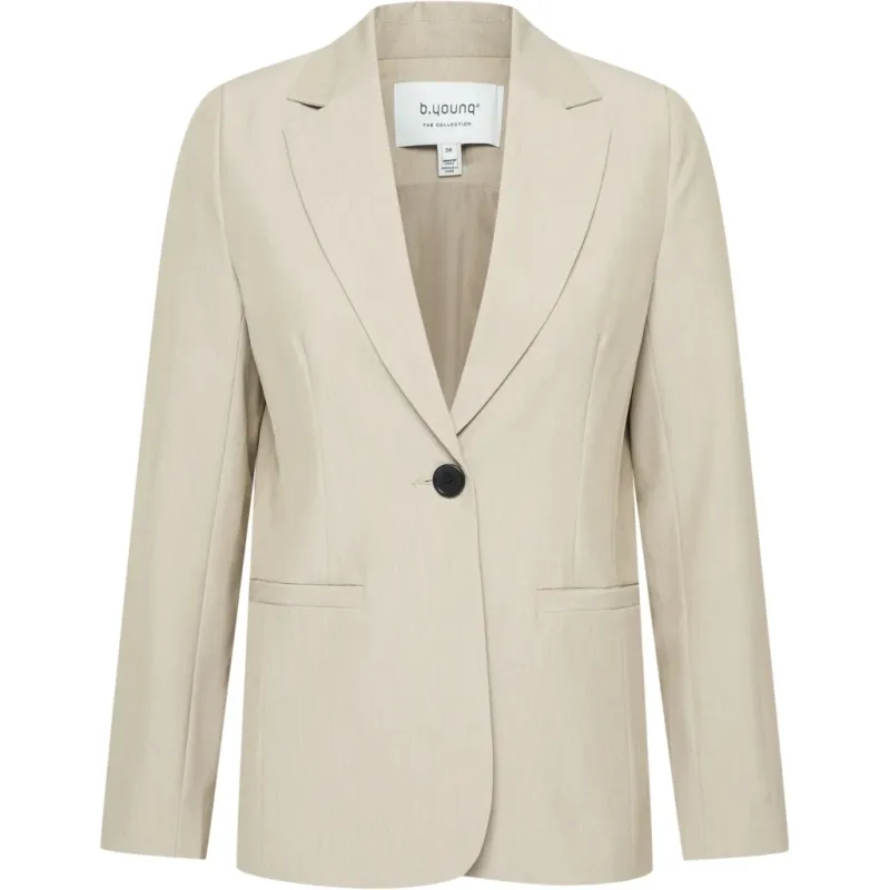 B.YOUNG dame blazer BYDANTA - Humus Melange