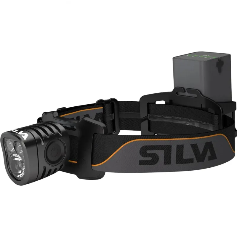 Silva Headlamp LR2000RC, pandelampe, sort
