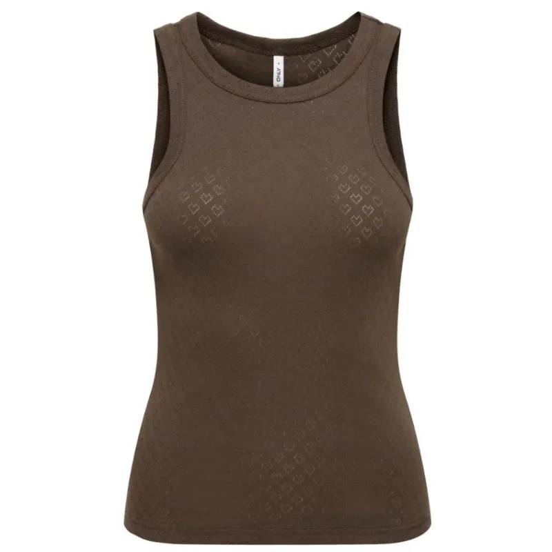 ONLY dame top ONLMADISON - Chocolate Martini Heart