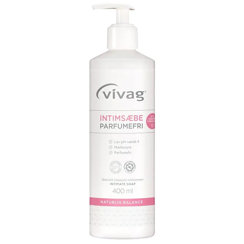 Vivag Intimsæbe Parfumefri (400 ml)