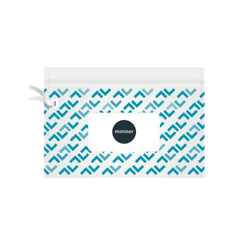 Mininor Dry Wipes Rejsetaske (1 stk)