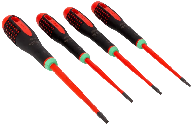 Skruetrækkersæt VDE 1000V slim blade, 4stk TX10-25