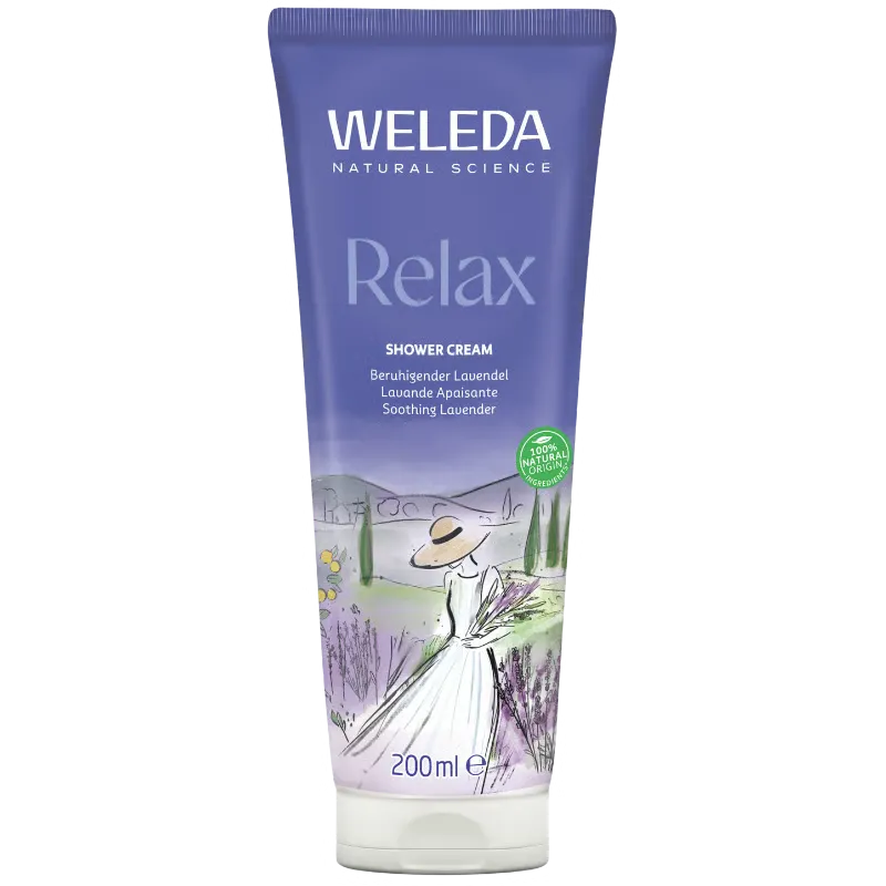 Weleda Aroma Shower Relax Creamy Body Wash (200 ml)
