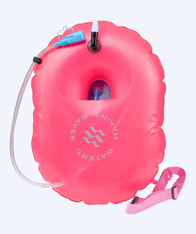 Watery havtaske til svømning - Hydration Pro - Pink - Svømmebøje