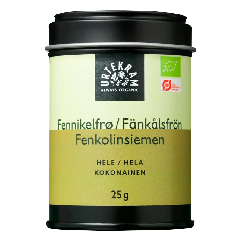Urtekram Fennikelfrø Ø (25 gr)