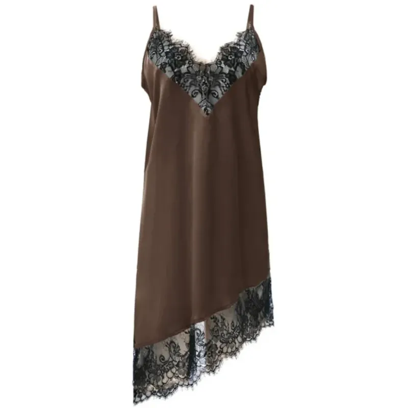 LIBERTÉ dame kjole LOLA - CHOCO BROWN