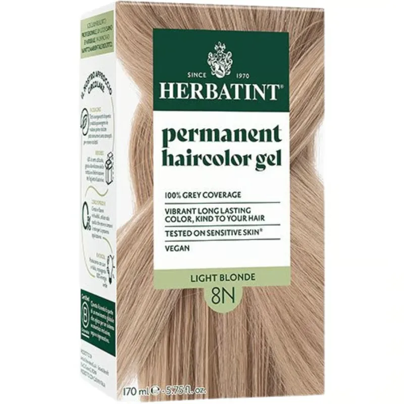 Herbatint 8N Hårfarve Light Blonde (170 ml)