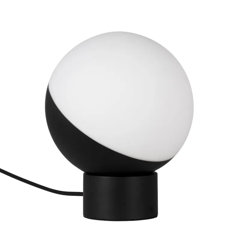 Globen lighting bordlampe, 20 cm, sort/hvid