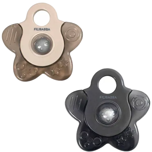 Filibabba Bidering Cooling Star Grey Mix (2 stk)
