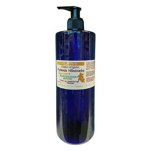 Håndsæbe fl. Arganolie & Marokkansk mynte. - 500 ml.