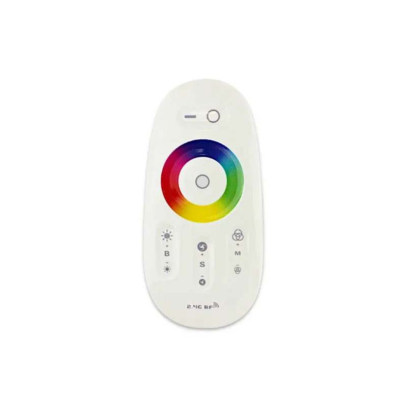 UDSALG - RF controller til RGBW / RGBWW strips med touch fjernbetjening - Dinled - LED STRIP