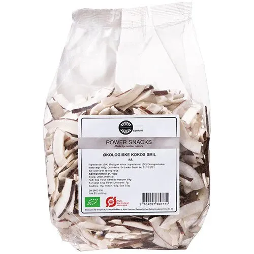 Kokos smil rå Øko. - 400 gram