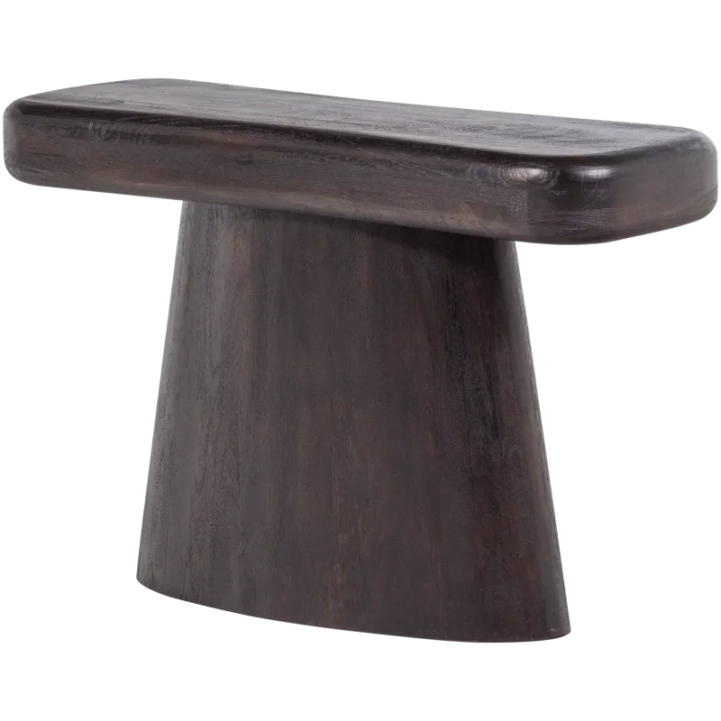 WOOOD Amco sidebord, rektangulær - mørkebrun mangotræ (120x40)