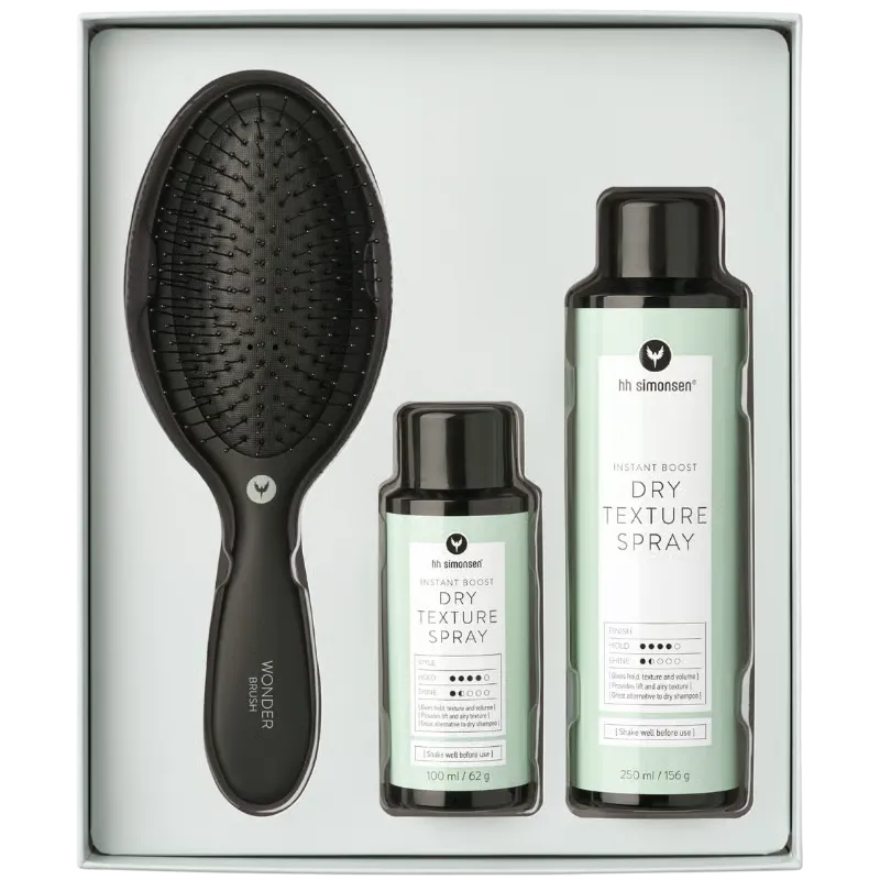 HH Simonsen Dry Texture Spray Gift Box Inkl. Wonder Brush (1 sæt)