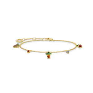 Thomas Sabo Charm Fruit Gold Armbånd