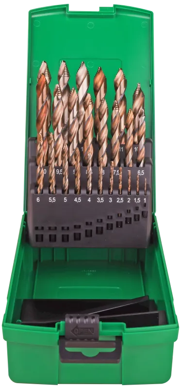 DJ TOOLS borsæt DIN338 HSS-Co5 Flowstep 1-13×0,5mm