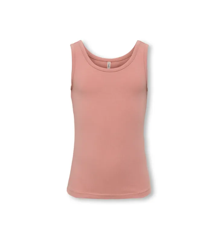Only Mini Lola Tank Top - Ash Rose - 92 cm