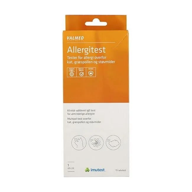 Hjemmetest - Valmed Allergitest