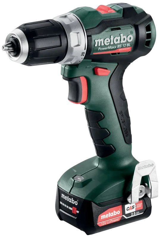 Skruemaskine PowerMaxx BS 12 BL 2×12V/2,0Ah