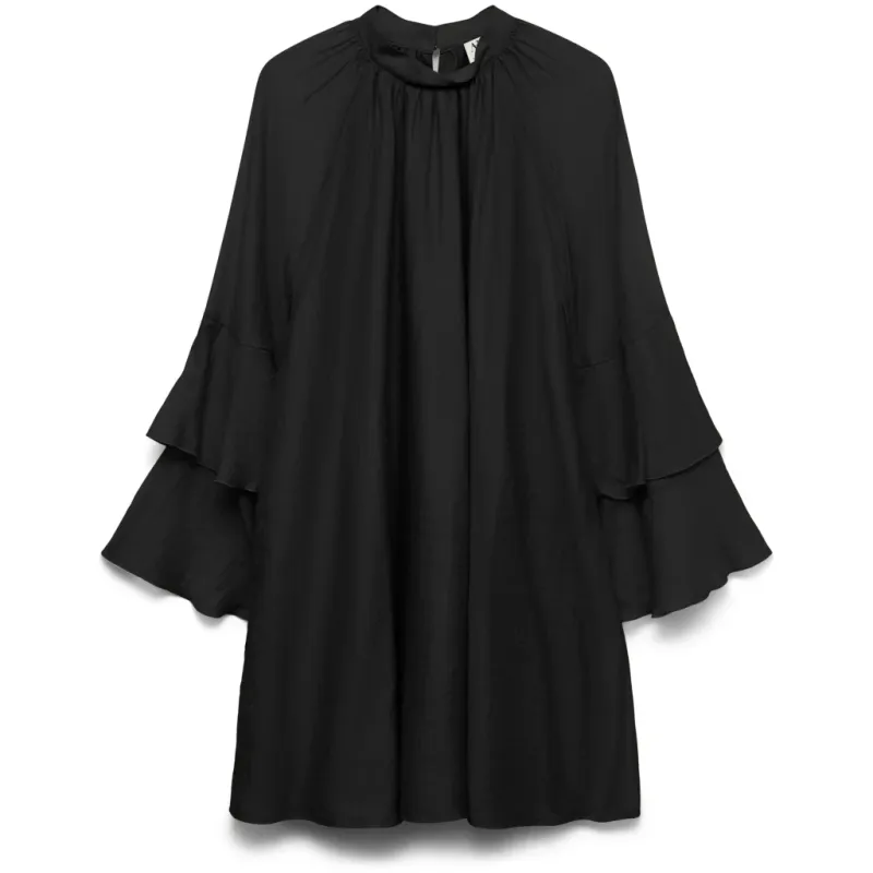 VERO MODA Dame Kjole Awvalora - Black