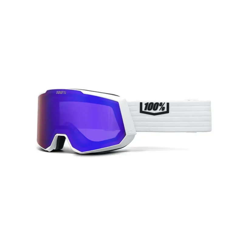 100% SNOWCRAFT XL HiPER Skibriller - Violet/Hvid