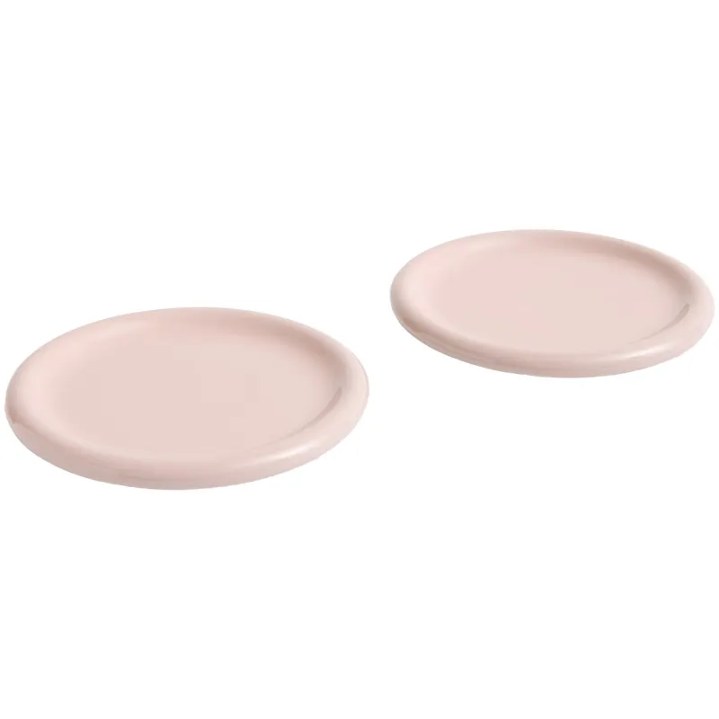 Hay Barro tallerken 24 cm, rosa, 2 stk.