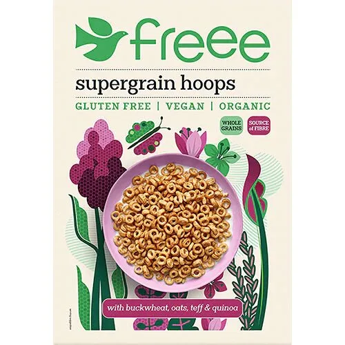 Supergrain Hoops gl.fri Øko. - 300 gram
