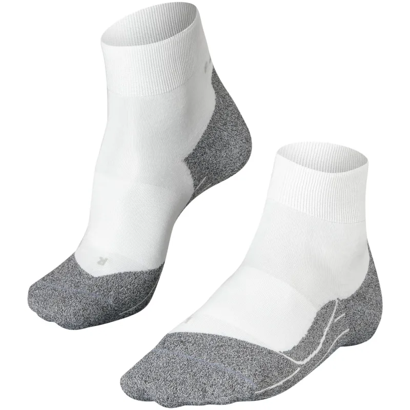 Falke RU4 Light Performance Short, løbestrømper, herre, hvid