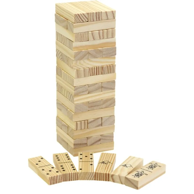 Coghlans 3-In-1 Tower Game, spil