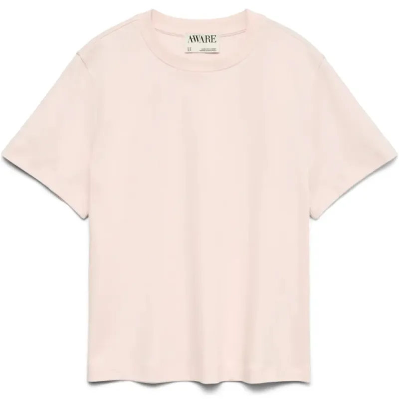 Vero Moda dame t-shirt AWNAIMA - primrose pink