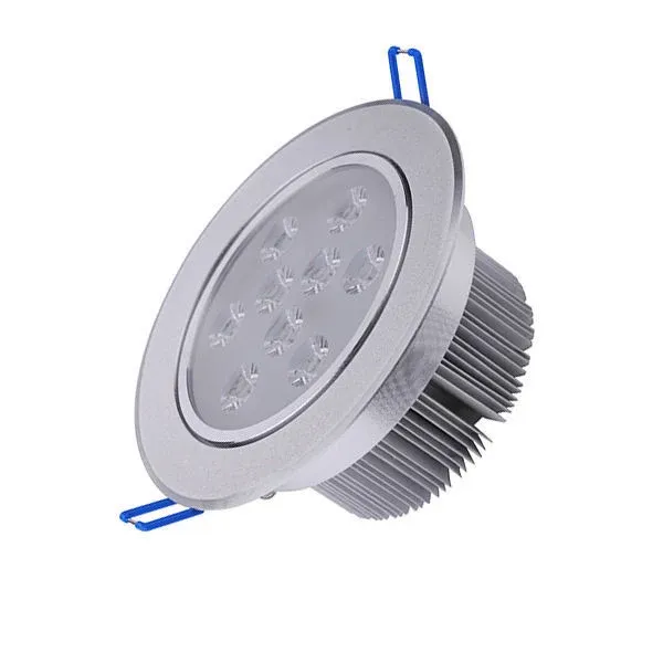 UDSALG - LED Indbygningslys 9w 220v, varmt lys - LAGER RYDNING - Dinled