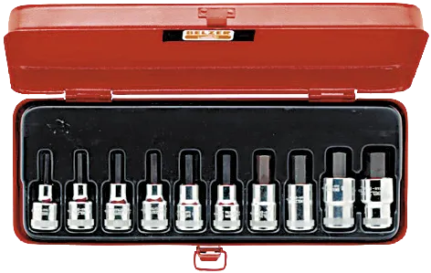 Hex-stifttoppesæt 7809 mm 1/2" firk.