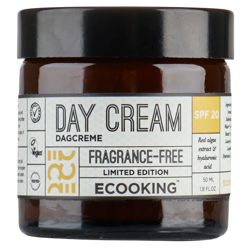 Ecooking Face Dagcreme SPF 20 Parfumefri (50 ml)