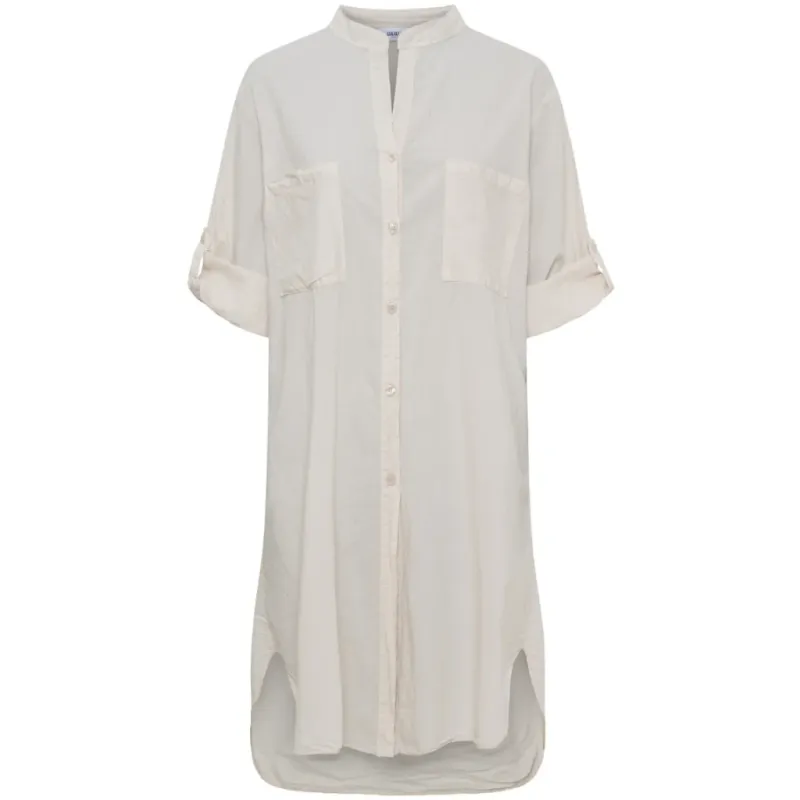 Lululia Dame Kjole LuAsta 1665SolidLU - Beige