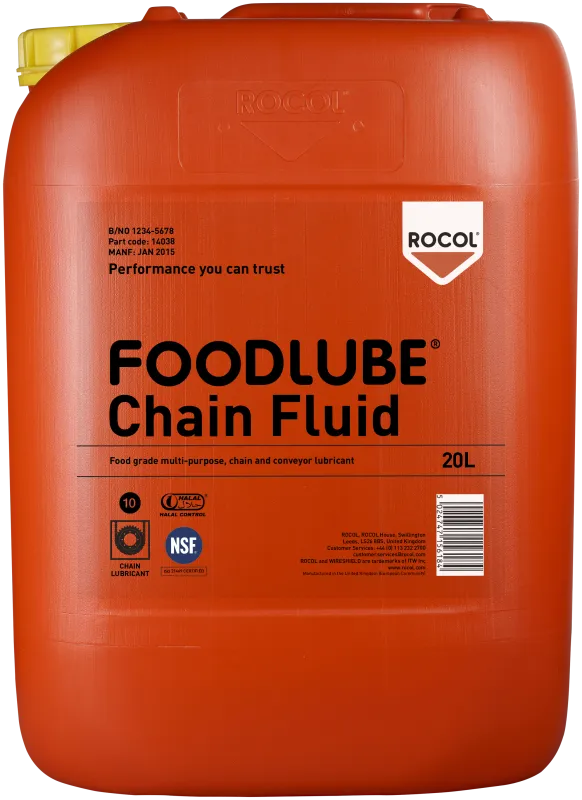 Foodlube Chain Fluid kædeolie 20ltr