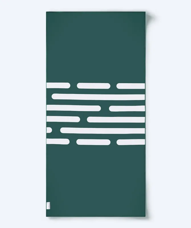 Watery microfiber håndklæde (160 x 80 cm) - Eco Nebraska - Dust Grøn - Håndklæder