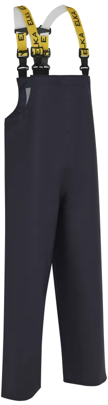 Regnoverall med seler 039900 navy Str. 5XL