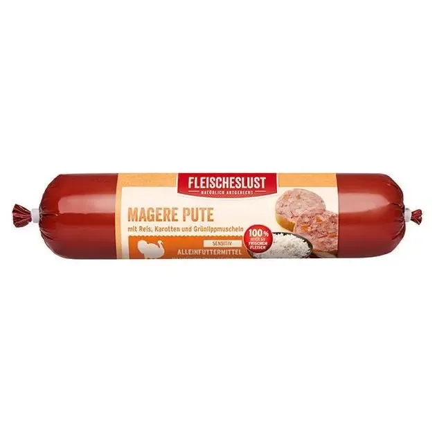 Fleischelust med Kalkun, 800g