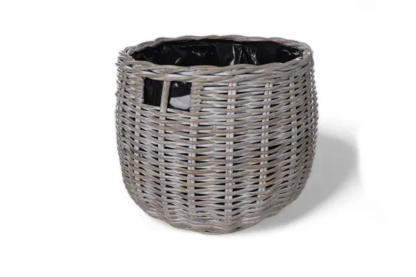 Fletkurv - Kubu Naturrattan - Ø42 cm