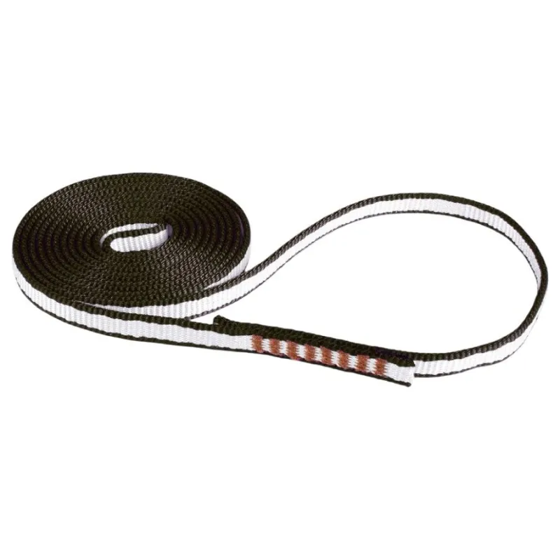 Edelweiss Sling 10MM Dyneema X5, klatreslynge, sort