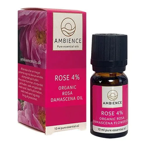 Ambience Rose olie 4% ØKO -10 ml.