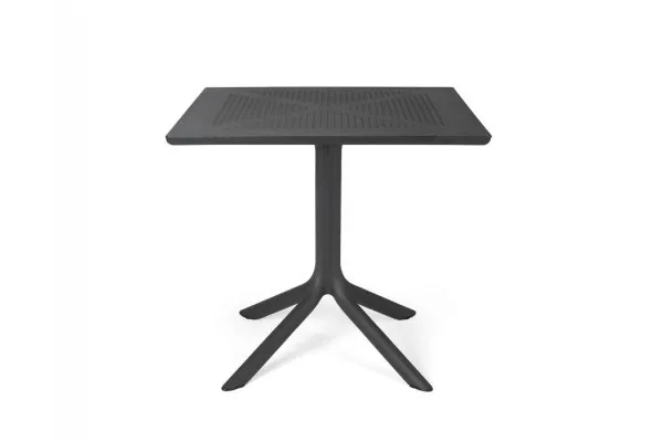 Nardi Clip Cafebord 80x80 cm - Antracit