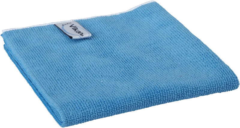 Basic mikrofiberklud, 32×32 cm, blå