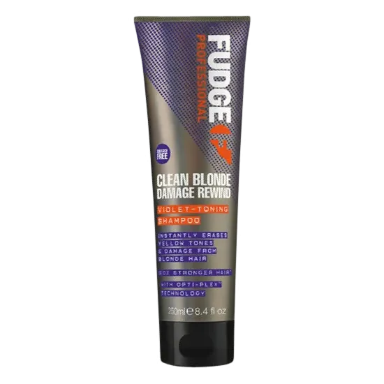 Fudge Clean Blonde Damage Rewind Shampoo 250 ml.
