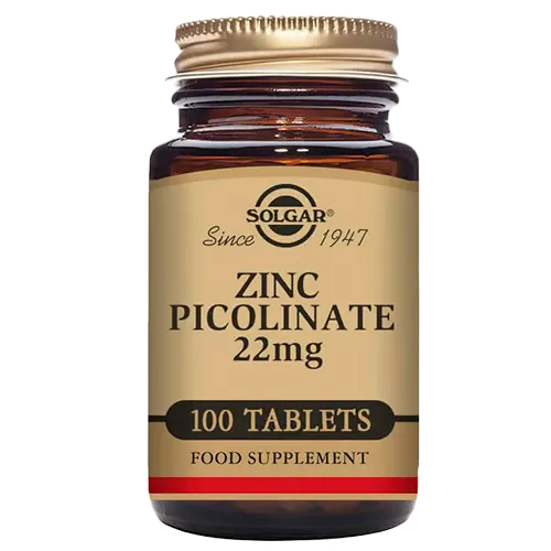Solgar Zink Pikolinat 22mg (100 tab)