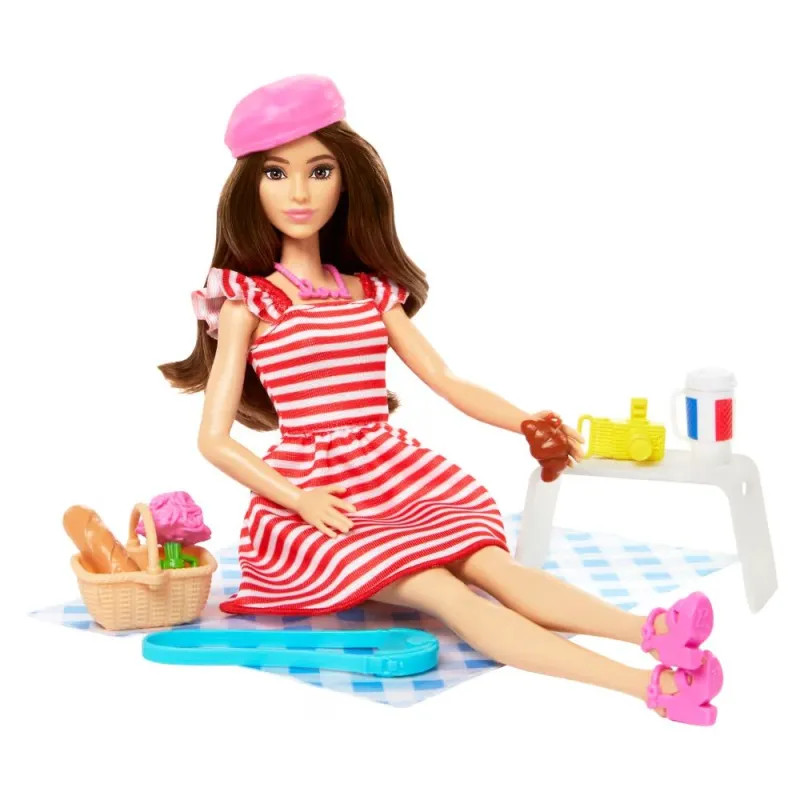 Barbie Holiday Paris Dukke