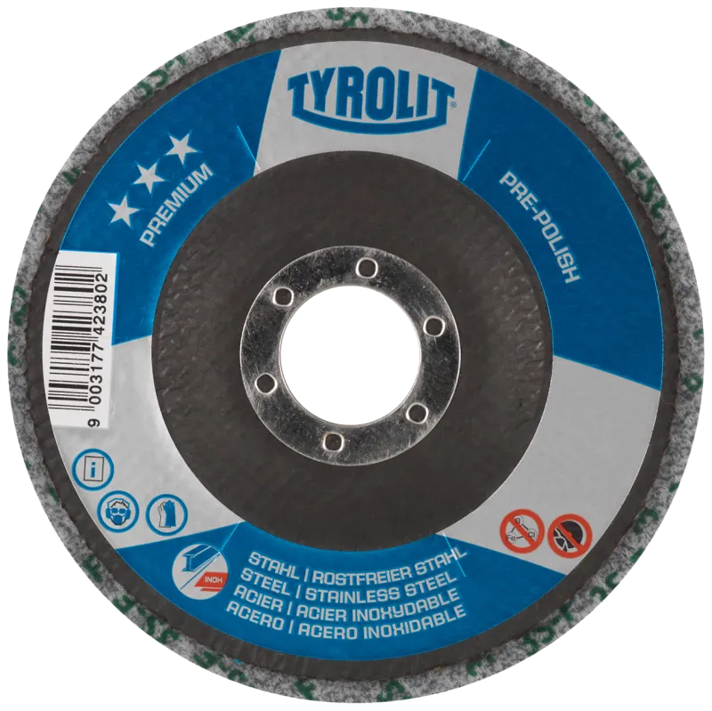 Forpoleringsrondel Premium*** 125×22,2mm UW 3S fin